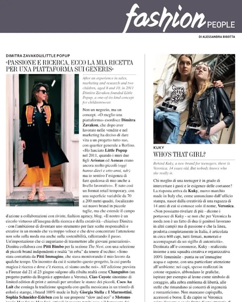 fashion magazine